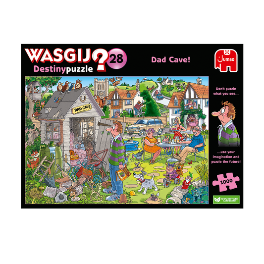 Wasgij Destiny 28 - Dad Cave - 1000 Piece Jigsaw Puzzle