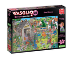 [Damaged Box] Wasgij Destiny 28: Dad Cave – 1000 Piece Jigsaw Puzzle (Wasgij)