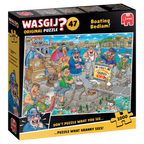 Wasgij Original 47: Boating Bedlam! – 1000 Piece Jigsaw Puzzle (Wasgij)