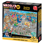 Wasgij Original 47: Boating Bedlam! – 1000 Piece Jigsaw Puzzle (Wasgij)