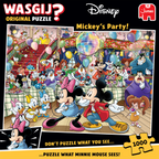 Box, straight on: Wasgij Original: Disney Mickey's Party – 1000 Piece Jigsaw Puzzle (Wasgij)
