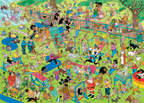 Artwork: Dog Parkour by Jan Van Haasteren – 1000 Piece Jigsaw Puzzle (Jan van Haasteren)