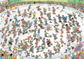 Artwork: Riding the Skate Bowl by Jan Van Haasteren – 1000 Piece Jigsaw Puzzle (Jan van Haasteren)