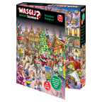 Box open: Wasgij Advent Calendar 2025: Reindeer Rumpus! – 24 x 54 Piece Jigsaw Puzzles (Wasgij)