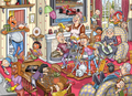Artwork: Wasgij Retro Mystery 10 - Spring Has Sprung! - 1000 Piece Jigsaw Puzzle (Jumbo)