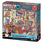 Box, turned left: Wasgij Retro Mystery 10 - Spring Has Sprung! - 1000 Piece Jigsaw Puzzle (Jumbo)