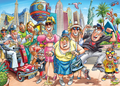 Artwork: Wasgij Original 48 - What Happens in Vegas! - 1000 Piece Jigsaw Puzzle (Jumbo)