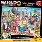 ** Pre-Order ** Wasgij Original 48 - What Happens in Vegas! - 1000 Piece Jigsaw Puzzle (Jumbo)