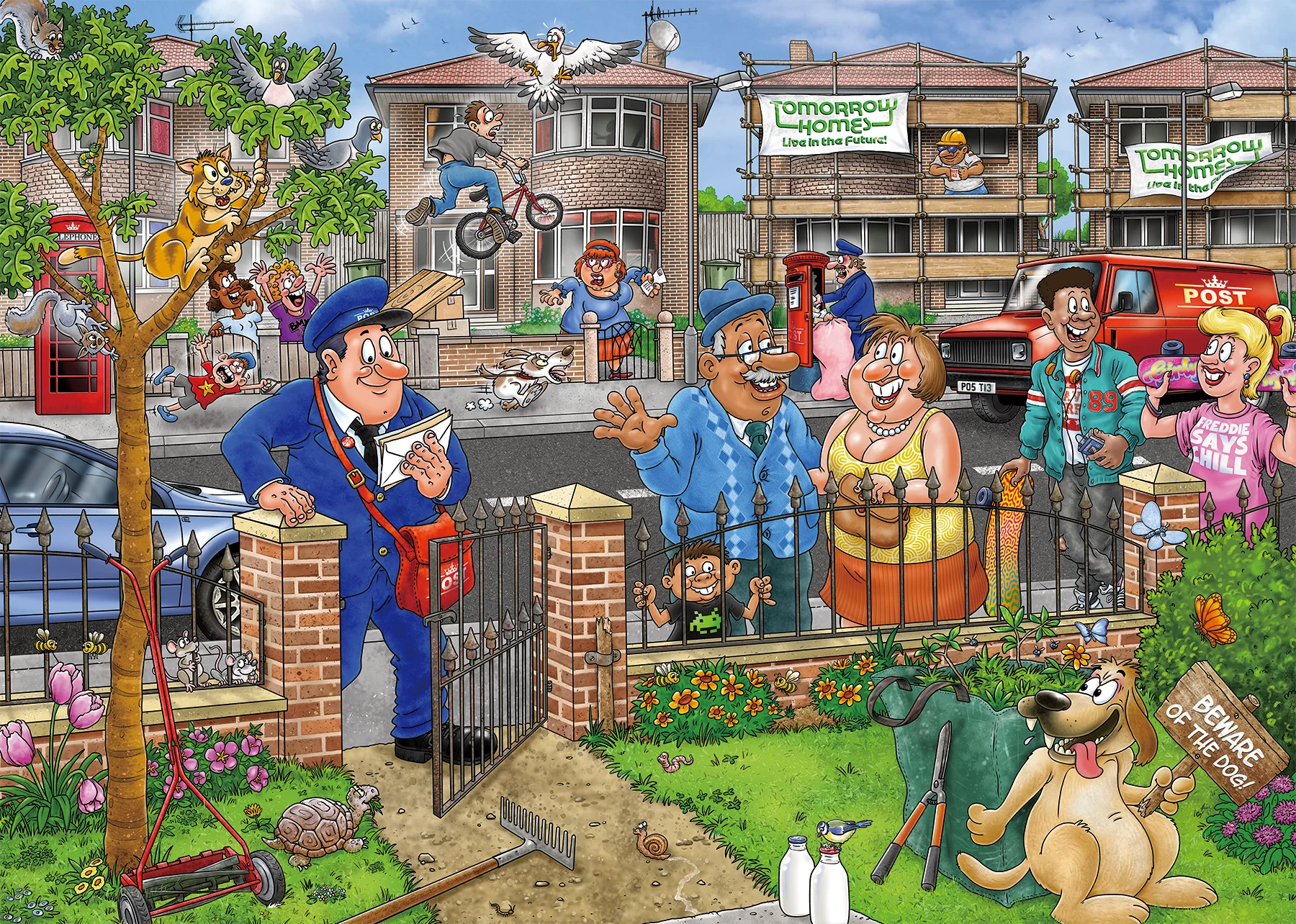 ** Pre-Order ** Wasgij Destiny 31 - Home Delivery! - 1000 Piece Jigsaw Puzzle (Wasgij) - Image 2