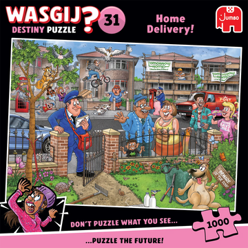 ** Pre-Order ** Wasgij Destiny 31 - Home Delivery! - 1000 Piece Jigsaw Puzzle (Wasgij)