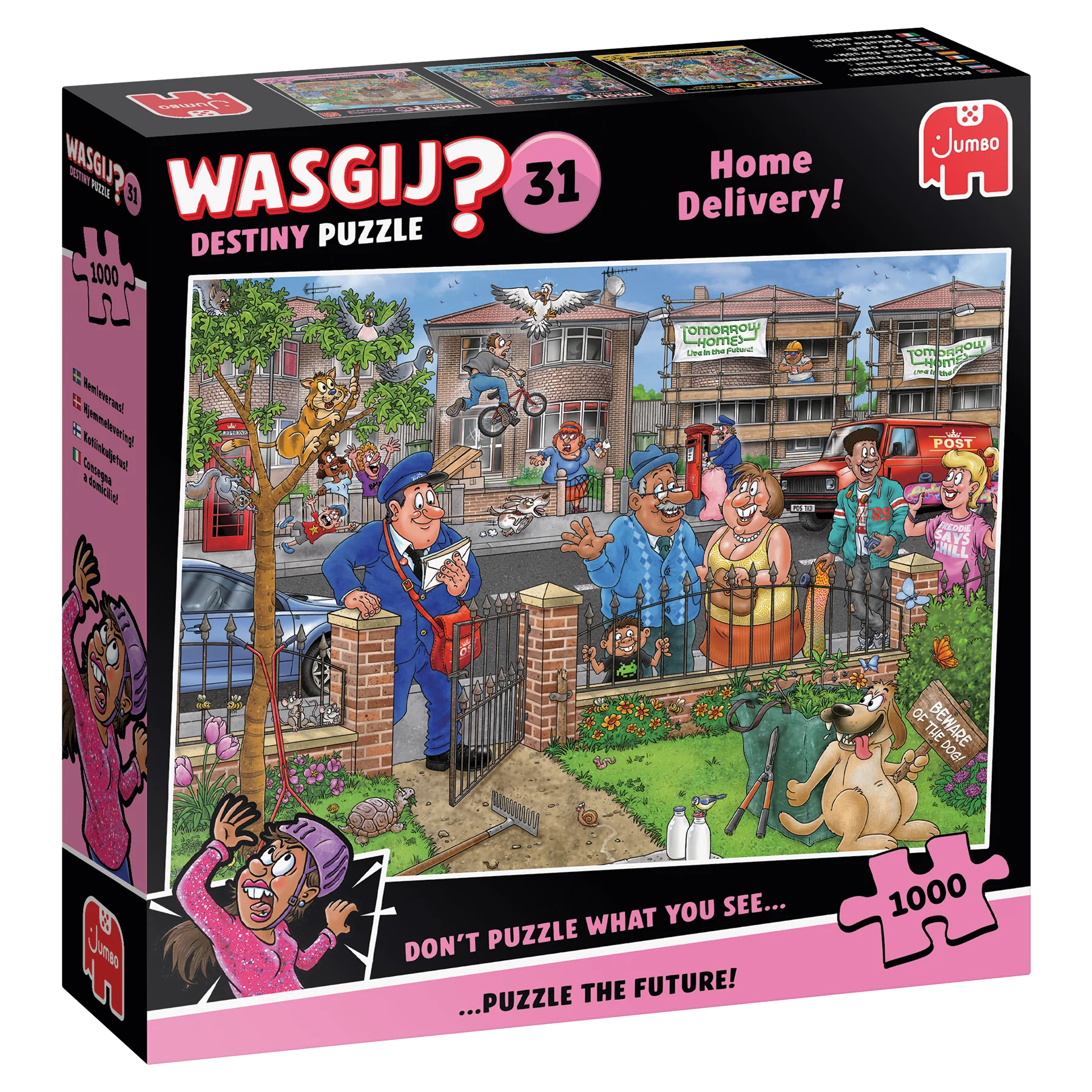 ** Pre-Order ** Wasgij Destiny 31 - Home Delivery! - 1000 Piece Jigsaw Puzzle (Wasgij) - Image 3