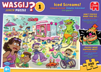** Pre-Order ** Wasgij Junior 1 - Iced Screams! - 240 Piece Jigsaw Puzzle (Jumbo)