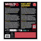 Box back: Wasgij Pieces of Evidence 1: The Last Voyage! - 2x500 & 1x1000 Piece Jigsaw Puzzle Set (Jumbo)