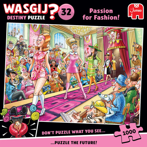 Pre-order: Wasgij Destiny 32 - Passion for Fashion! - 1000 Piece Jigsaw Puzzle (Wasgij)