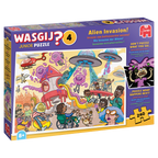 Box, turned right: Junior 4 Alien Invasion! - 240 Piece Jigsaw Puzzle (Wasgij)