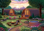 Glamping – 1000 Piece Jigsaw Puzzle (Falcon)