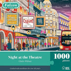 Night at the Theatre by Claire Wilson - 1000 Piece Jigsaw Puzzle (Falcon de luxe)