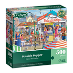 Seaside Supper by Victor McLindon - 500 Piece Jigsaw Puzzle (Falcon de luxe)