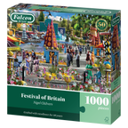 Box, turned left: Festival of Britain April - 1000 Piece Jigsaw Puzzle (Falcon de luxe)
