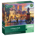 Box, turned right: A Trip to York - 1000 Piece Jigsaw Puzzle (Falcon de luxe)