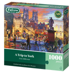 Box, turned left: A Trip to York - 1000 Piece Jigsaw Puzzle (Falcon de luxe)