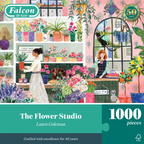 Box, straight on: The Flower Studio: 1000 Piece Jigsaw Puzzle (Falcon de luxe)