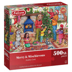 Merry & Mischievous by Debbie Cook - 500XL Piece Jigsaw Puzzle (Falcon de Luxe)