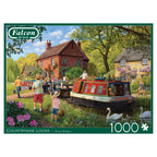 Countryside Locks – 1000 Piece Jigsaw Puzzle (Falcon de luxe)