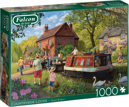 Falcon de luxe - Countryside Locks - 1000 Piece Puzzle
