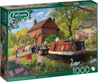 Countryside Locks – 1000 Piece Jigsaw Puzzle (Falcon de luxe)