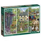 Woodland Farm – 1000 Piece Jigsaw Puzzle (Falcon De Luxe)