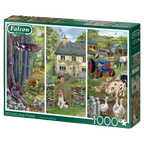 Woodland Farm – 1000 Piece Jigsaw Puzzle (Falcon De Luxe)