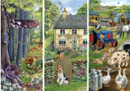 Woodland Farm – 1000 Piece Jigsaw Puzzle (Falcon De Luxe)