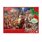 Box, straight on: Christmas Wonderland – 2 x 1000 Piece Jigsaw Puzzle (Falcon de luxe)