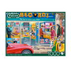 Box, straight on: The Record Shop – 1000 Piece Jigsaw Puzzle (Falcon de luxe)
