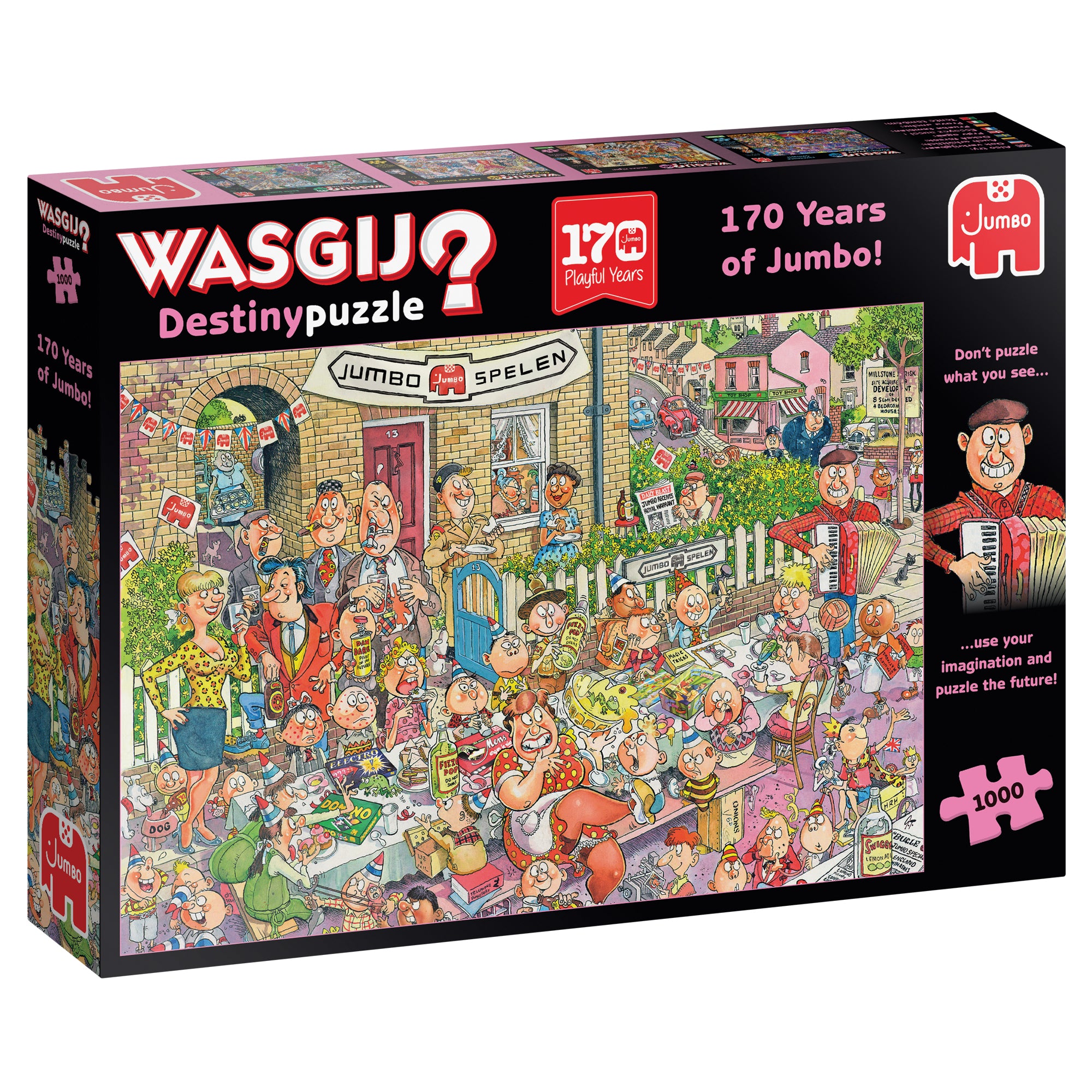 Wasgij Destiny - 170 Years Of Jumbo - 1000 Piece Jigsaw Puzzle ...