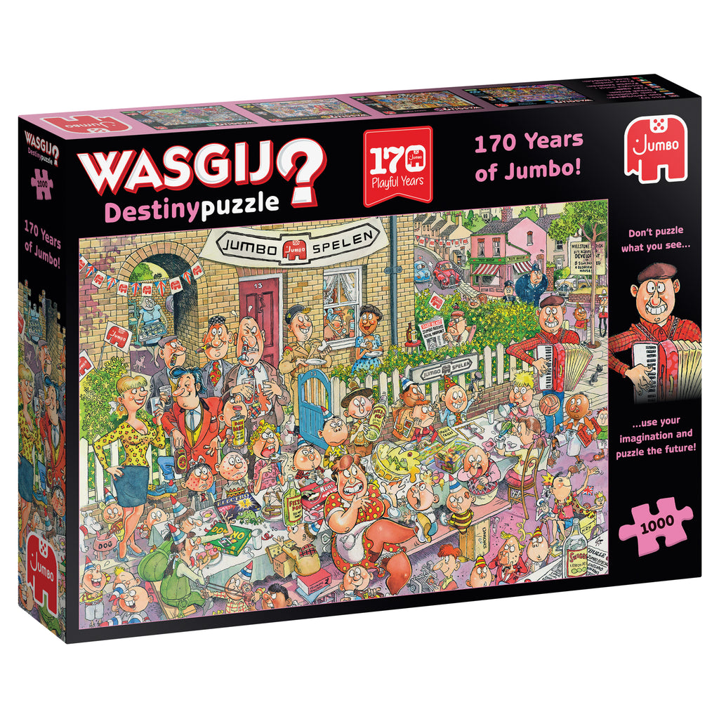 Wasgij Destiny: 170 Years of Jumbo – 1000 Piece Jigsaw Puzzle (Wasgij)