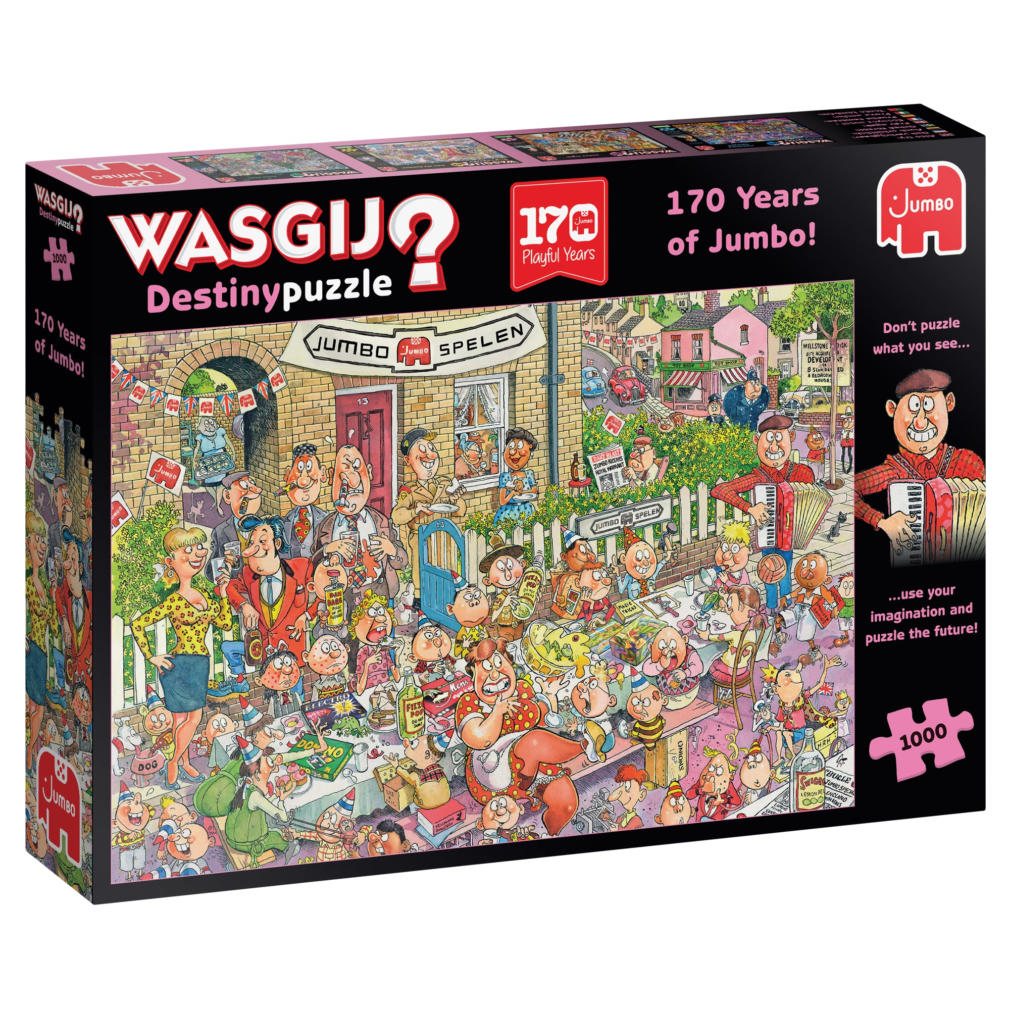 Wasgij Destiny: 170 Years of Jumbo – 1000 Piece Jigsaw Puzzle (Wasgij)