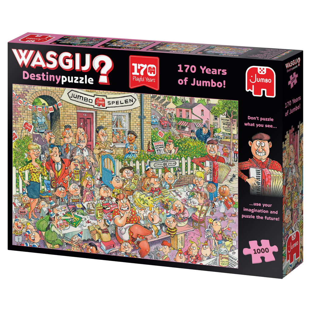 Wasgij Destiny: 170 Years of Jumbo – 1000 Piece Jigsaw Puzzle (Wasgij)