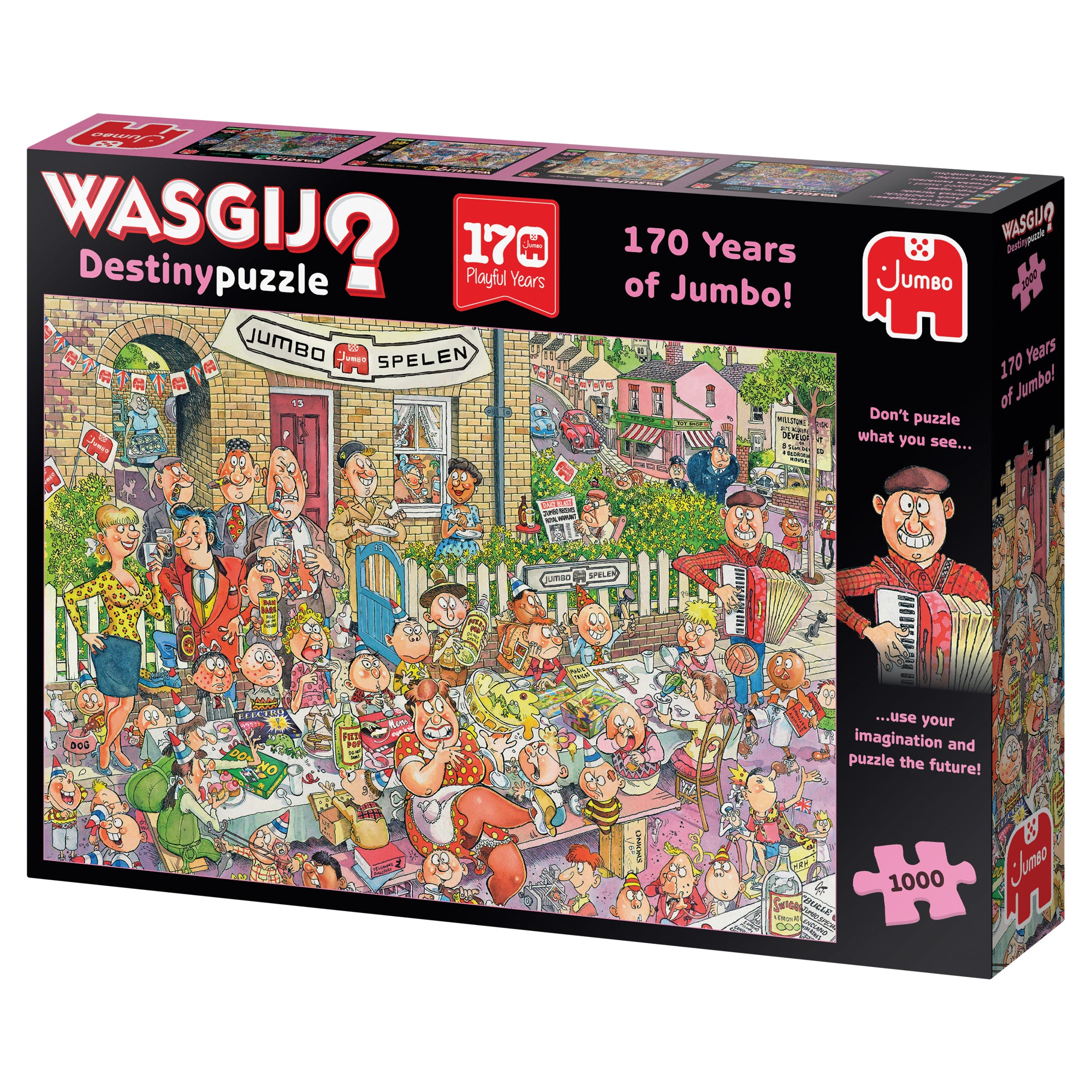 Wasgij Destiny: 170 Years of Jumbo – 1000 Piece Jigsaw Puzzle (Wasgij)