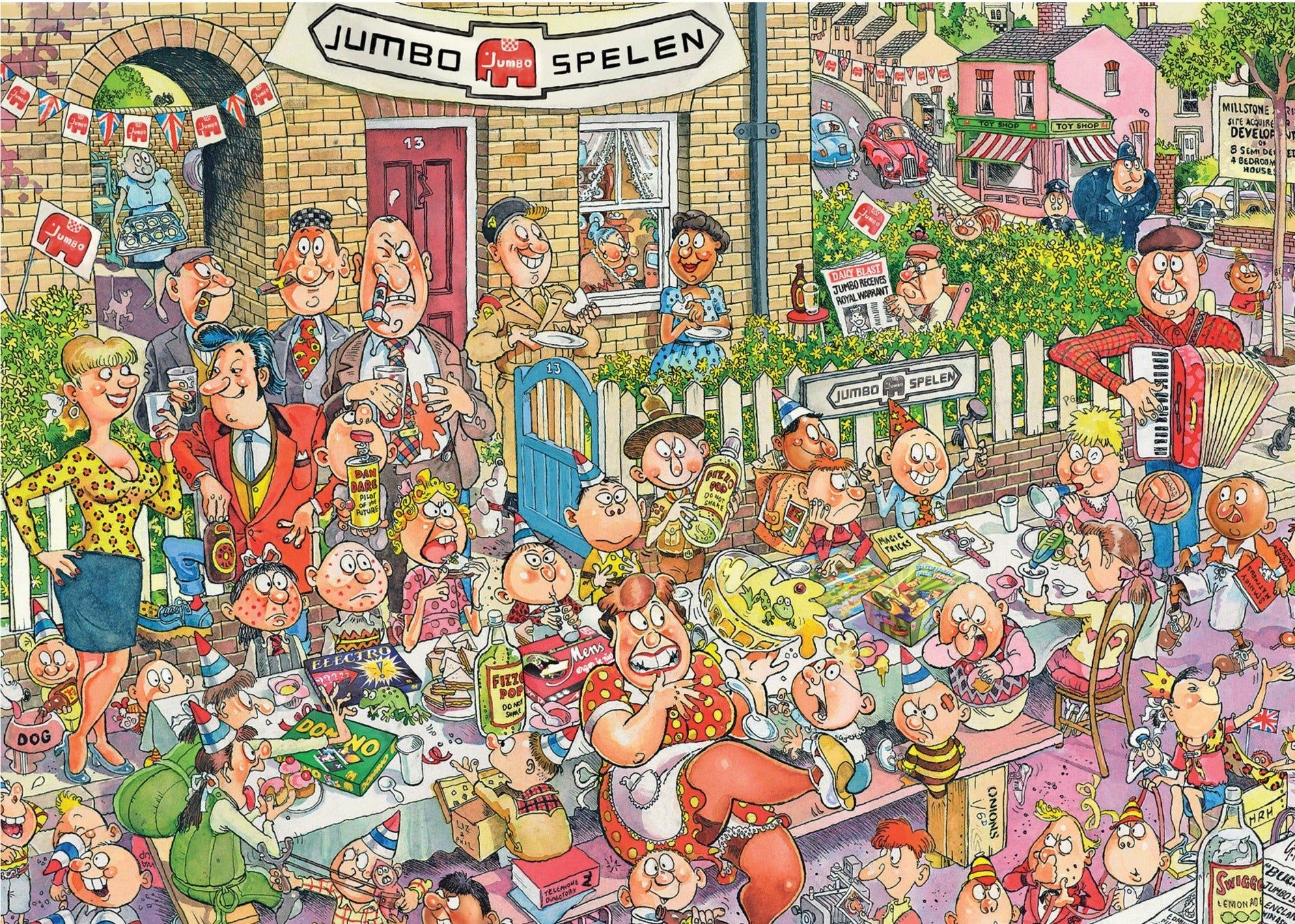 Wasgij Destiny: 170 Years of Jumbo – 1000 Piece Jigsaw Puzzle (Wasgij)