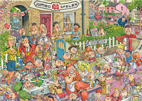 Artwork: Wasgij Destiny: 170 Years of Jumbo – 1000 Piece Jigsaw Puzzle (Wasgij)