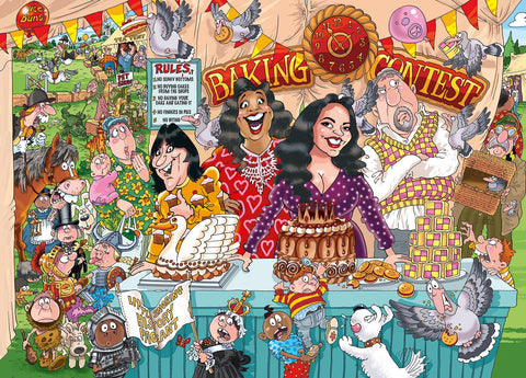 Artwork: Wasgij Original - The Bake Off! - 1000 Piece Jigsaw Puzzle (Wasgij)