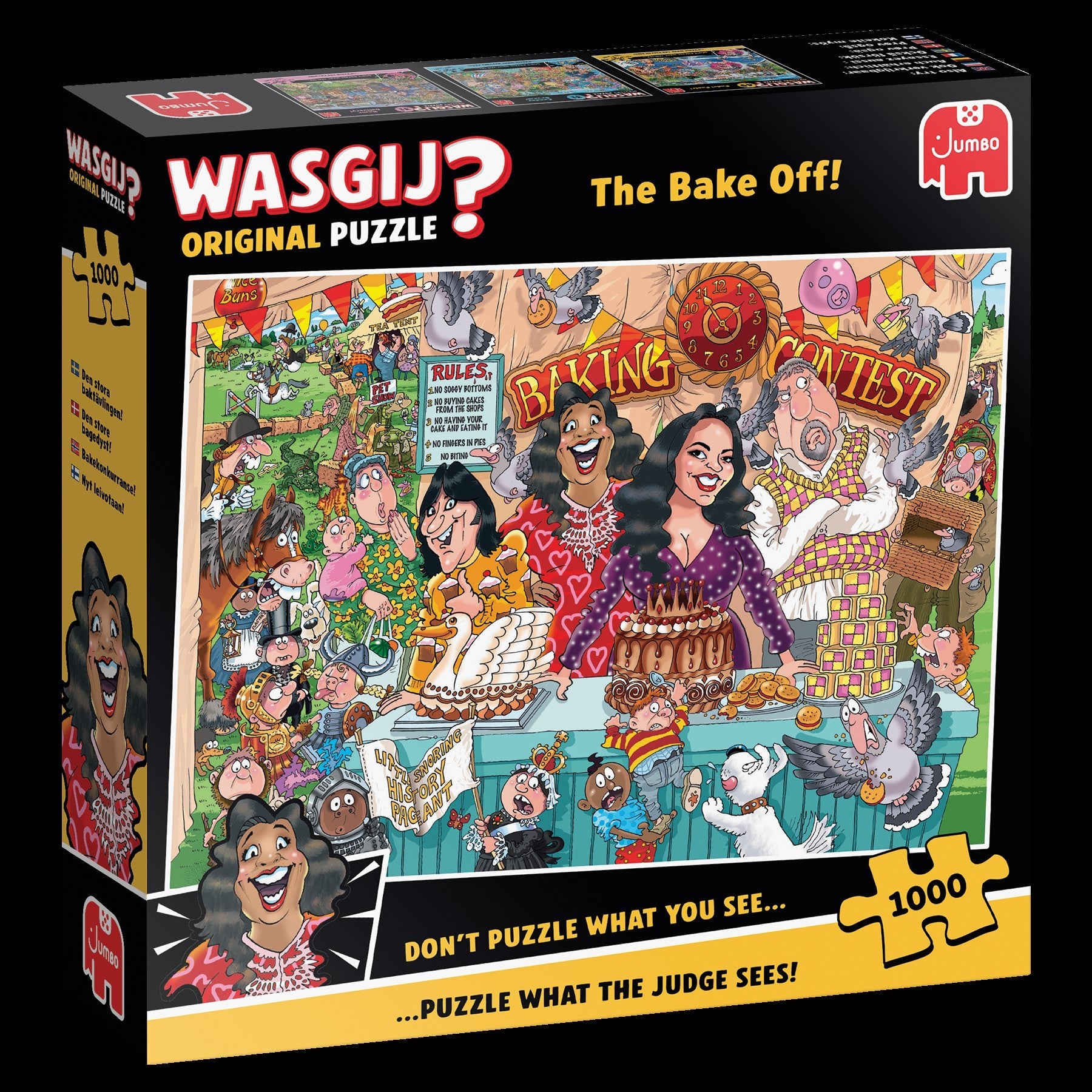 Pre-order: Wasgij Original - The Bake Off! - 1000 Piece Jigsaw Puzzle (Wasgij)