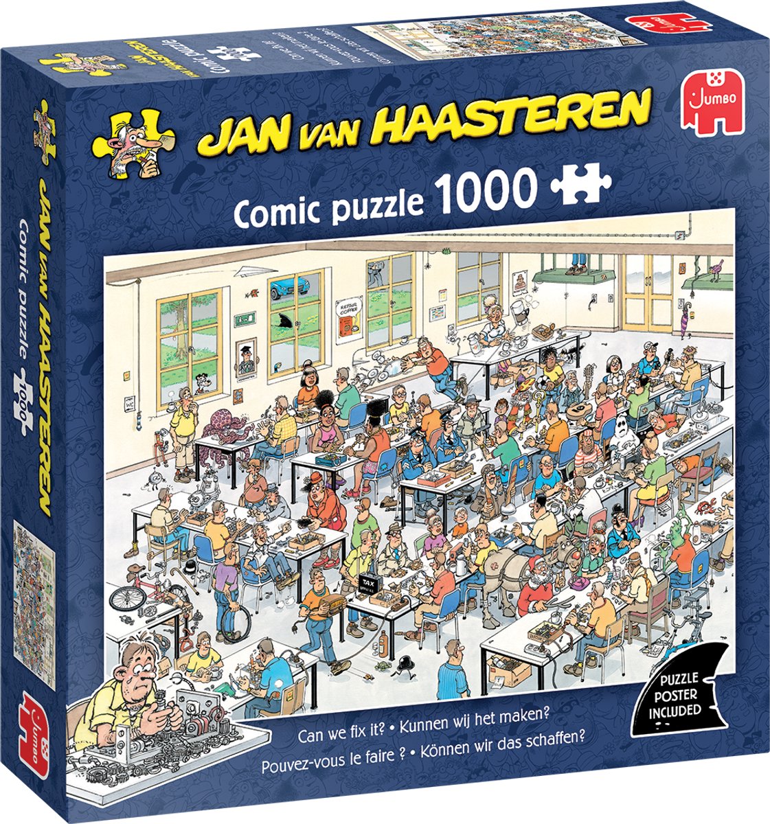 ** Pre-Order ** Can We Fix It? by Jan van Haasteren - 1000 Piece Jigsaw Puzzle (Jumbo)