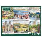 Box, straight on: The Beautiful North – 1000 Piece Jigsaw Puzzle (Falcon de luxe)