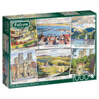Box, turned right: The Beautiful North – 1000 Piece Jigsaw Puzzle (Falcon de luxe)