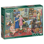 Box, turned right: The Dressmaker – 1000 Piece Jigsaw Puzzle (Falcon de luxe)