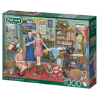 Box, turned left: The Dressmaker – 1000 Piece Jigsaw Puzzle (Falcon de luxe)
