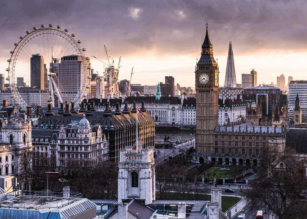 Artwork: Beautiful Skylines: London – 1000 Piece Jigsaw Puzzle (Ravensburger)